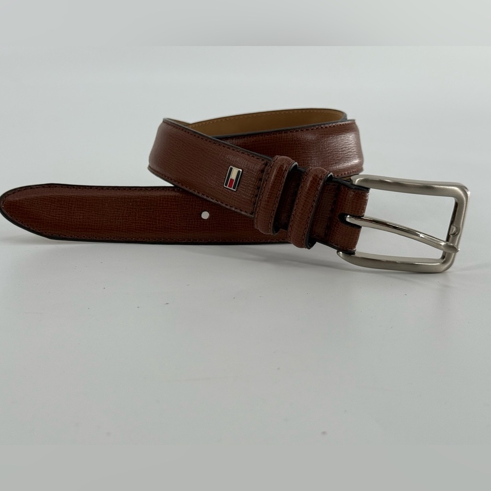 Tommy Hilfiger Brown Leather‎ Belt 40